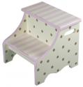  Chocolate Dot Step Stool 