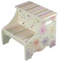  Funky Flowers Step Stool 
