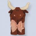  Steer Hooded Towel 