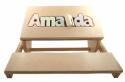  Personalized Puzzle Flip Stool 