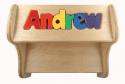  Personalized Puzzle Stool 2-Tier 