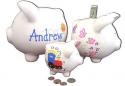  Personalized Piggy Banks 