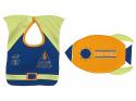 Captain Blast-Off Bib and Burp Cloth Set 