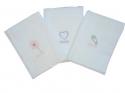  Personalized Burp Cloths (set of three) 