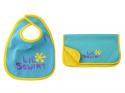  Lil' Squirt Bib and Burp Cloth Set 